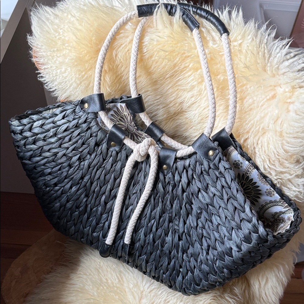 BAG LADY MUDPIE Straw Bag